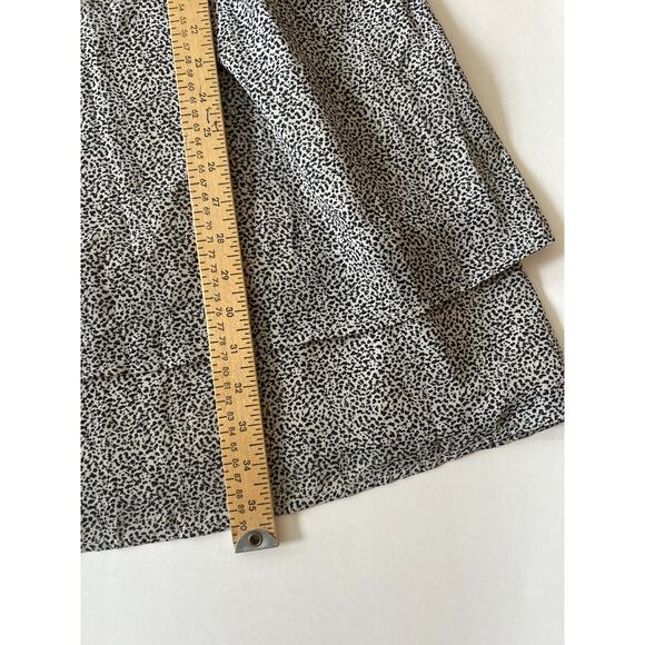 HALOGEN Animal Print Faux Wrap Dress Size Medium Career Capsule - Picture 8 of 8